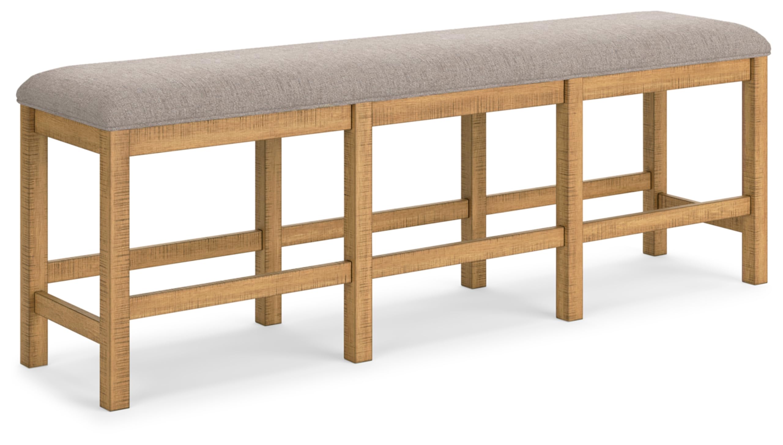 Photo 1 of Signature Design by Ashley Havonplane 72" Counter Height Dining Bench, Brown