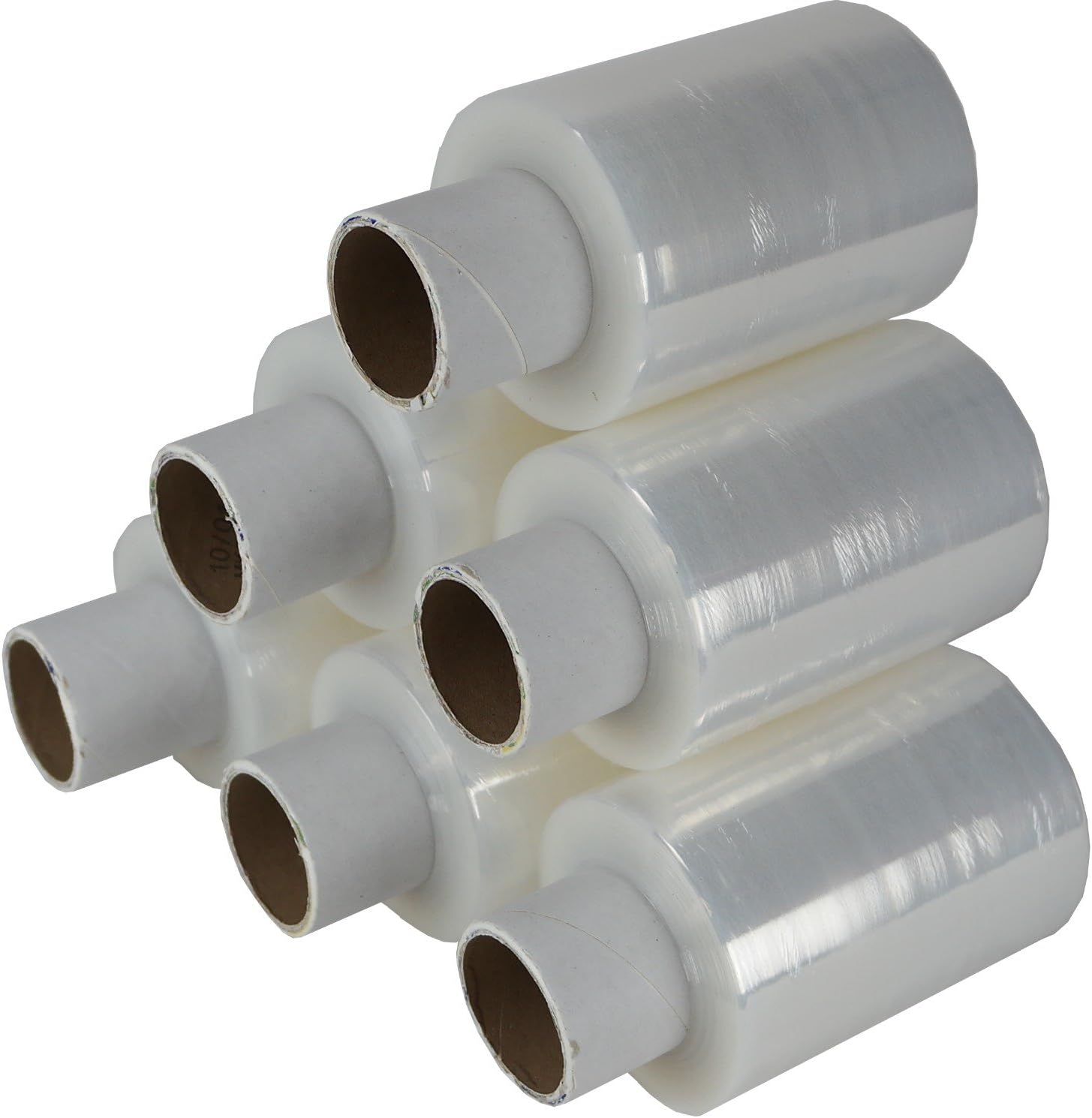 Mini Stretchfolie 23my - Transparent & Schwarz Je 100m