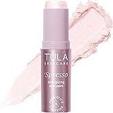 TULA Skin Care Spresso Energizing Eye Balm - Energizing & Hydrating Caffeine Under Eye Treatment for Dark Circles, Portable and Perfect to Use On-the-go, 0.35 oz.