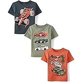 The Children's Place Baby Boys' Graphic T-Shirts (3-Pack)