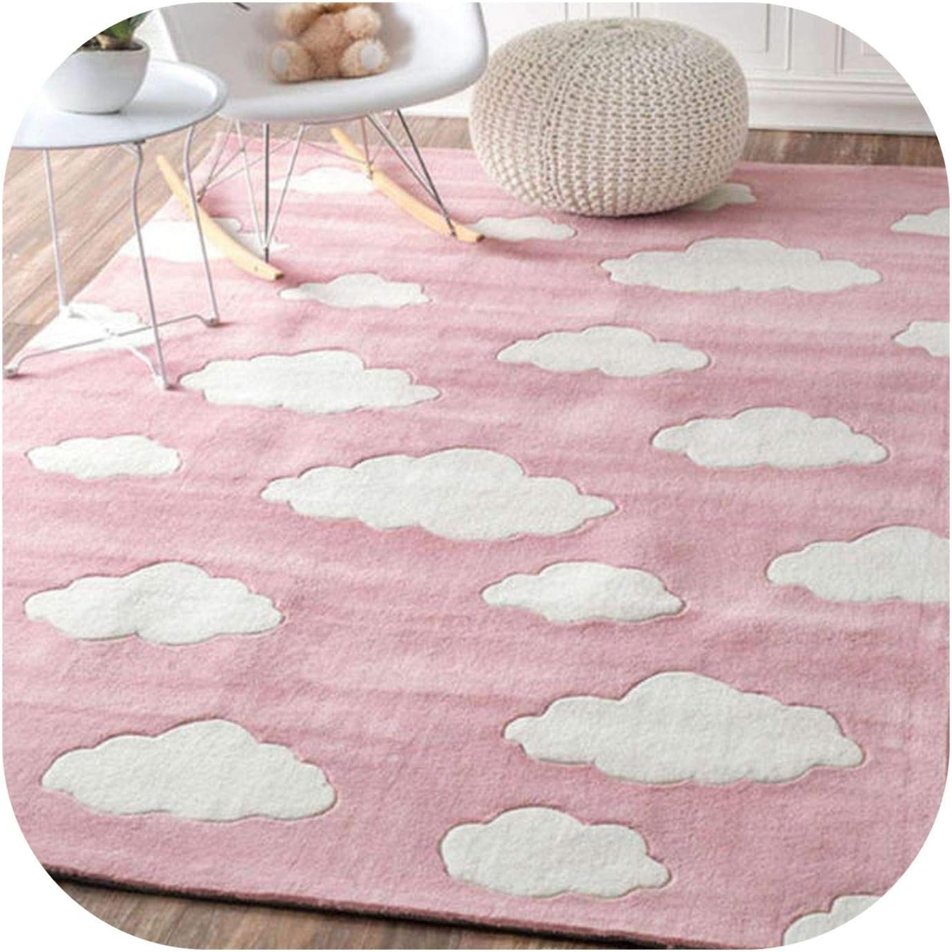 Alfombras con diseño de Nube, para habitación de niños, Dormitorio