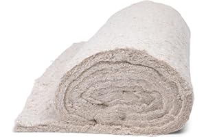 AK TRADING CO. 27” Premium Cotton Upholstery Batting Made in USA (2 Yards), Off White