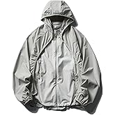 BLACKARMADA Unisex UPF 50+ Sun Protection Jacket 2 in 1, Breathable Hiking Fishing Windbreaker,Lightweight Cycling Hoodie