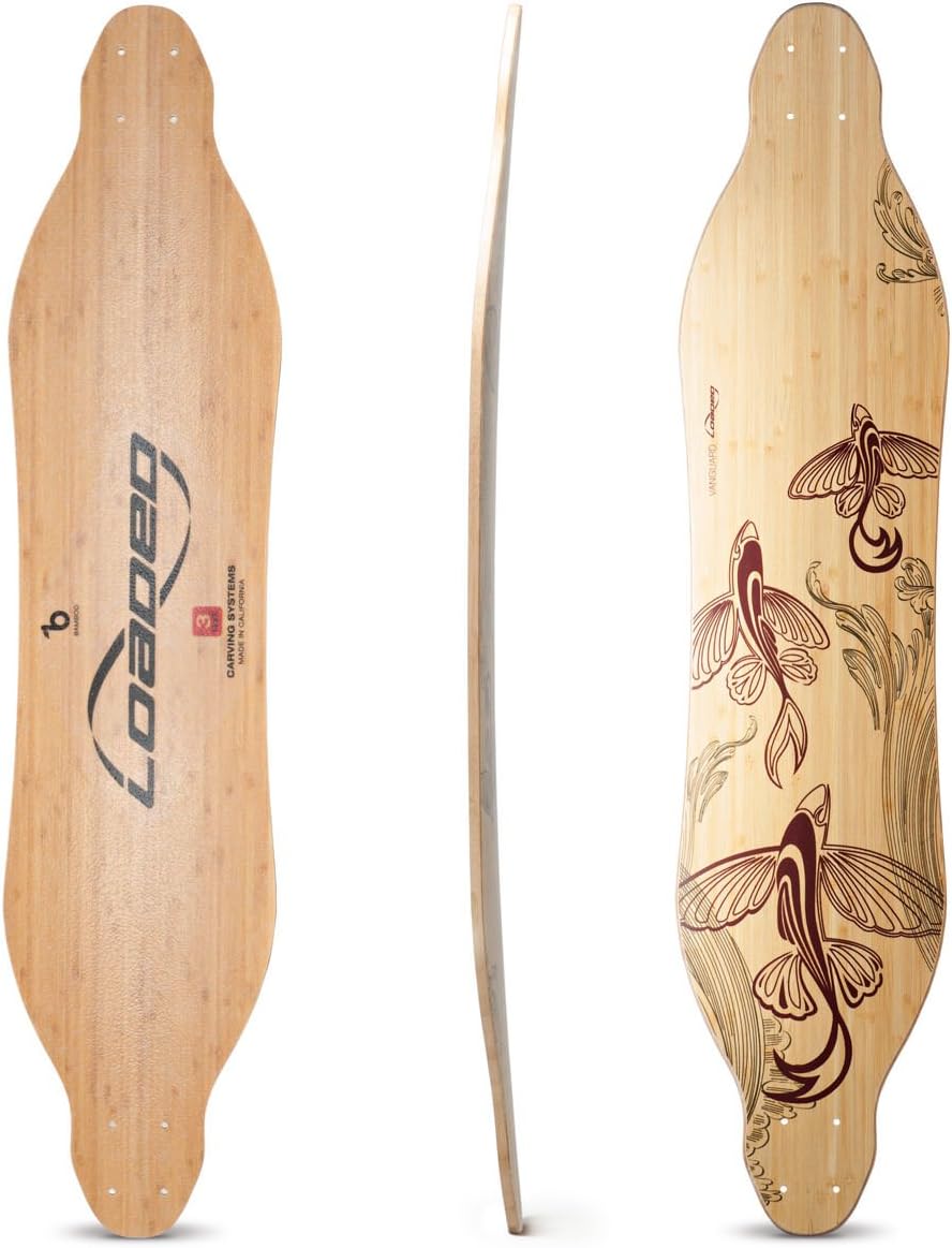 Loaded Boards Vanguard Bamboo Longboard Skateboard Deck