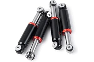 MORLORDY 4pcs RC Shocks Absorber Damper for 1/24 SCX24 AXI00001 AXI00002 AXI90081 AXI00005 AXI00006 Deadbolt RC Crawler Car Upgrades Accessories