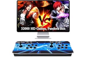 GWALSNTH 32000 in 1 Pandora Box 78S Arcade Games Console,Plug and Play 3D Video Arcade Games Machine for TV PC,Full HD Displa