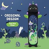 Mewaii 28in Long Devil Mint Cat Plush Pillow Squishy Soft Toy Black view 7