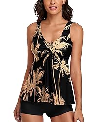 MARZXIN 2024 Modest Tankini Swimsuits for Women Two