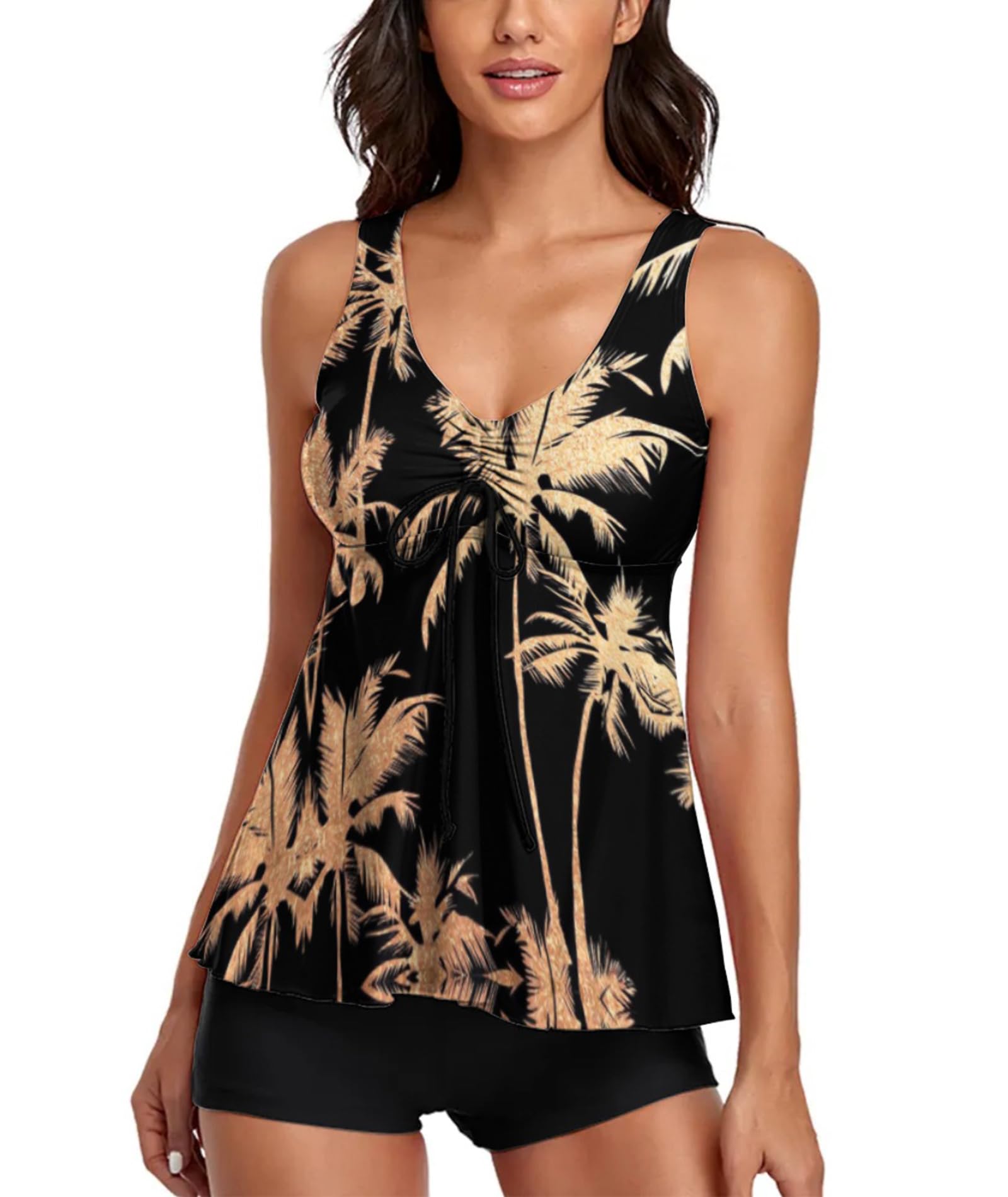 MARZXIN 2024 Modest Tankini Swimsuits for Women Two