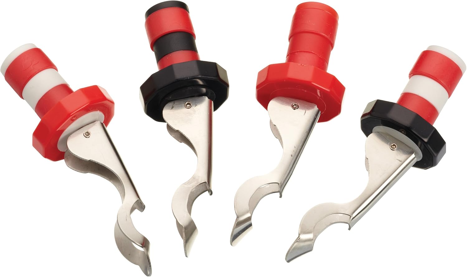 Kitchen Craft Flaschenverschlüsse mit Hebel, 4er-set