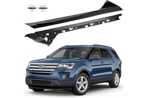 MOJIOO Windshield A-Pillar Molding Trim Kit Compatible with Ford Explorer 2011-2019,Front Outer & Inner Left Driver Side,BB5Z-7803137-AA BB5Z-7803137-AB 926-450 BB5Z-7803145-AA