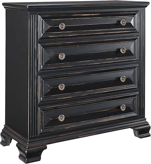 Amazon Com Standard Furniture Passages 4 Drawer Tv Chest Vintage