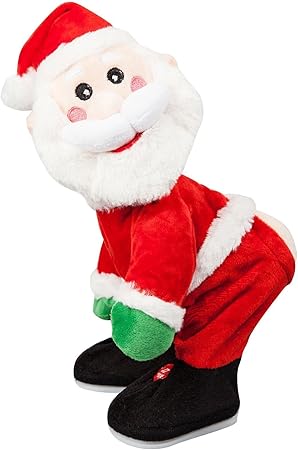 Babbo Natale 1932.Out Of The Blue Babbo Natale Ballerino In Peluche Con Suono Rot 15 X 14 X 29 5 Cm Amazon It Casa E Cucina