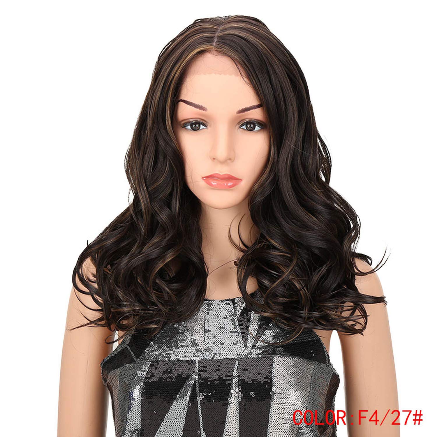 Amazon Com 18 Long Gray Ombre Loose Wave Wigs For Black