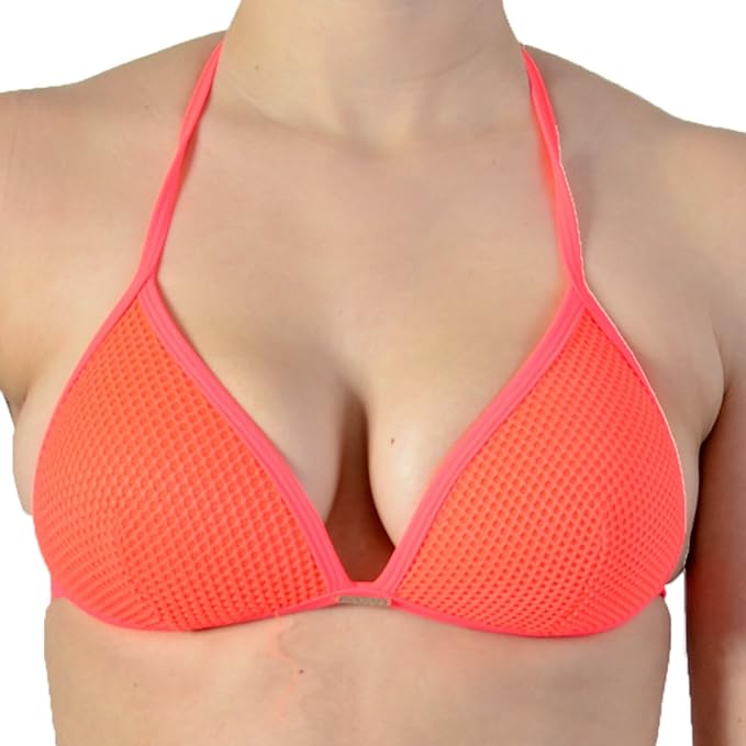 reggiseno color corallo