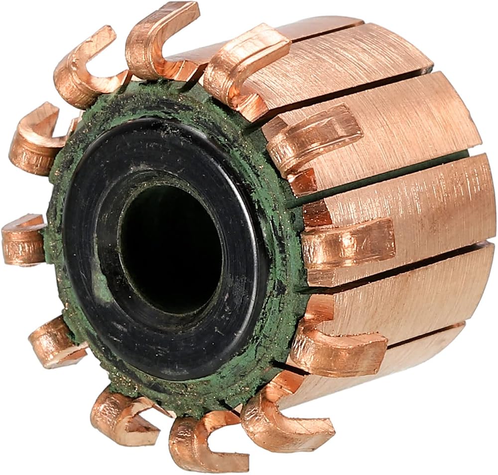 PATIKIL Electric Motor Commutator 12 Gears 8mm ID 23mm OD DC Motor Spare Part
