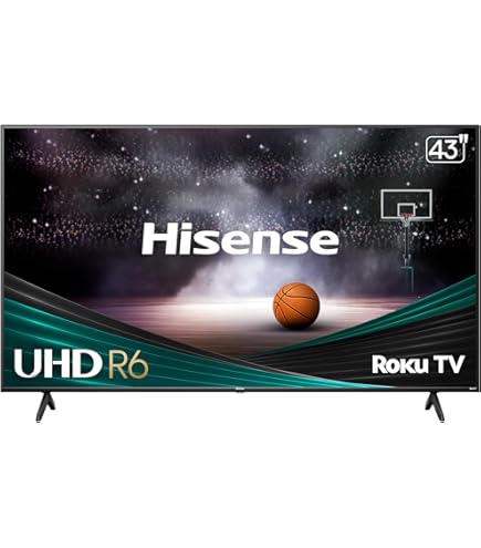 Amazon.com: Hisense 43A6G 43-Inch 4K Ultra HD Android Smart TV
