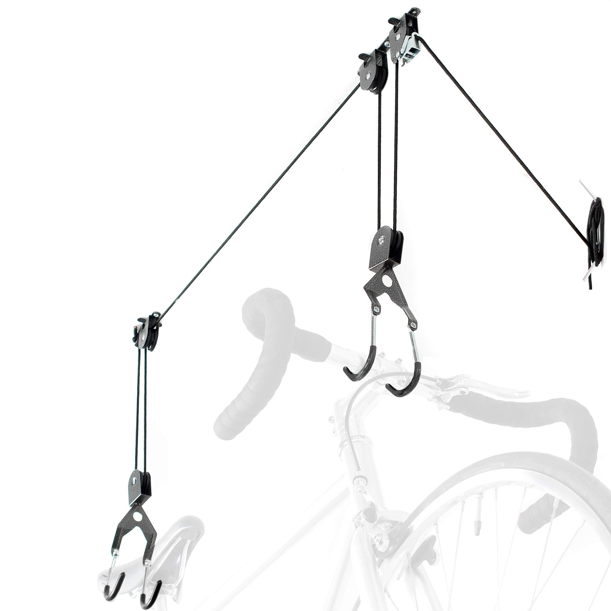 Delta Cycle Bike Storage Hoist For Garage Bicycle Hooks Pulley System