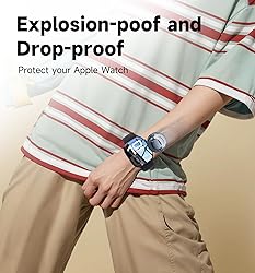 MAGIC JOHN 2 Pack for Apple Watch Screen Protector