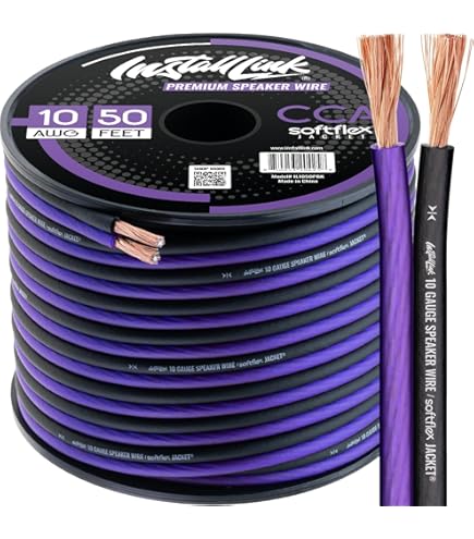 thumbnail interactive-video image 1 of Sky High Car Audio 8 Gauge AWG Blue Power/Ground Wire – 100 Ft Bulk 1 of 4