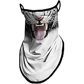 Obacle Bandana Face Mask with Ear Loops Neck Gaiter Face Mask Scarf Face Cover for Men Women