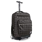 J World New York Sundance Rolling Backpack Girl Boy