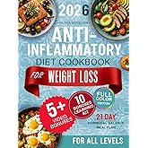 Anti-Inflammatory Diet Cookbook for Weight Loss: Hormonal Balance 21-Day Meal Plan with Healthy Effortless Recipes for all levels to Heal the Immune System, Reduce Chronic Pain and Optimize Gut Healts