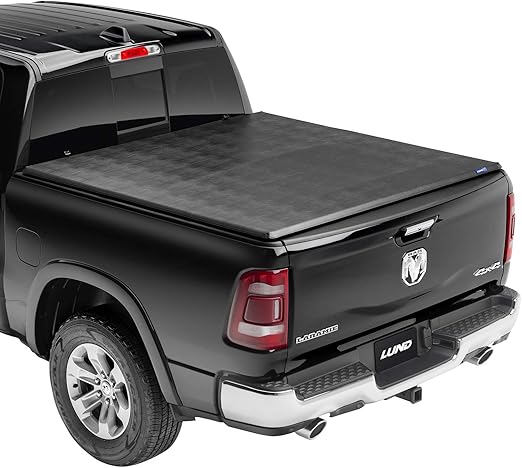 Amazon Com Lund Hard Tri Fold Hard Folding Truck Bed Tonneau Cover 969254 Fits 2003 18 19 20 Classic Dodge Ram 1500 8 Bed 96 3 Automotive