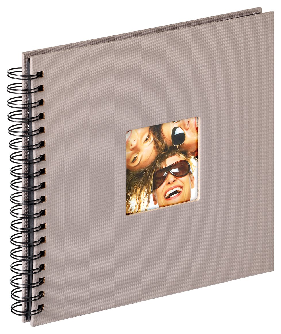 walther design SA-108-X Photo album Fun, 26x25 cm, grey