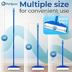 PetLovers Large Lint Roller with 3 Refills – 360