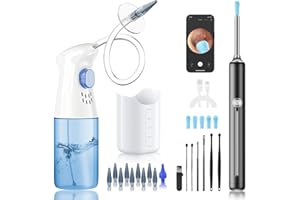 WEUANY Ear Wax Removal - Ear Cleaner - Ear Camera - FSA HSA Eligible - Ear Wax Removal Kit - Ear Wax Removal Tool Camera - 1080HD Effective for Cleaning Ear Wax Build-Up