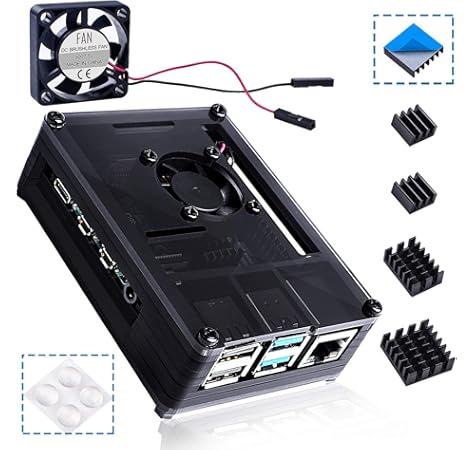 Canakit Raspberry Pi Kit 2gb Ram Components Amazon Com Au