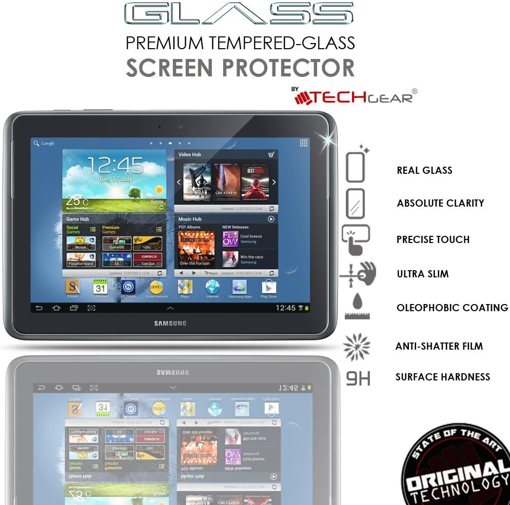TECHGEAR GLASS Edition fits Samsung Galaxy Note 10.1 Inches - Image 3