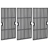 Grill Grates for Charbroil Advantage 4 Burner, Replacement Cooking Grids | for Char-Broil 463343015 463344015 463344116, Advantage 2 Coal Parts 463340516, Cast Iron,Heat Evenly, Heavy Duty,16-15/16in