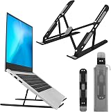 MECHEER Laptop Stand Adjustable Notebook Stand Aluminum Folding Desk Riser view 7
