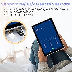 Tablet 10.1 inch Android 13 Tablets, 4G Cellular