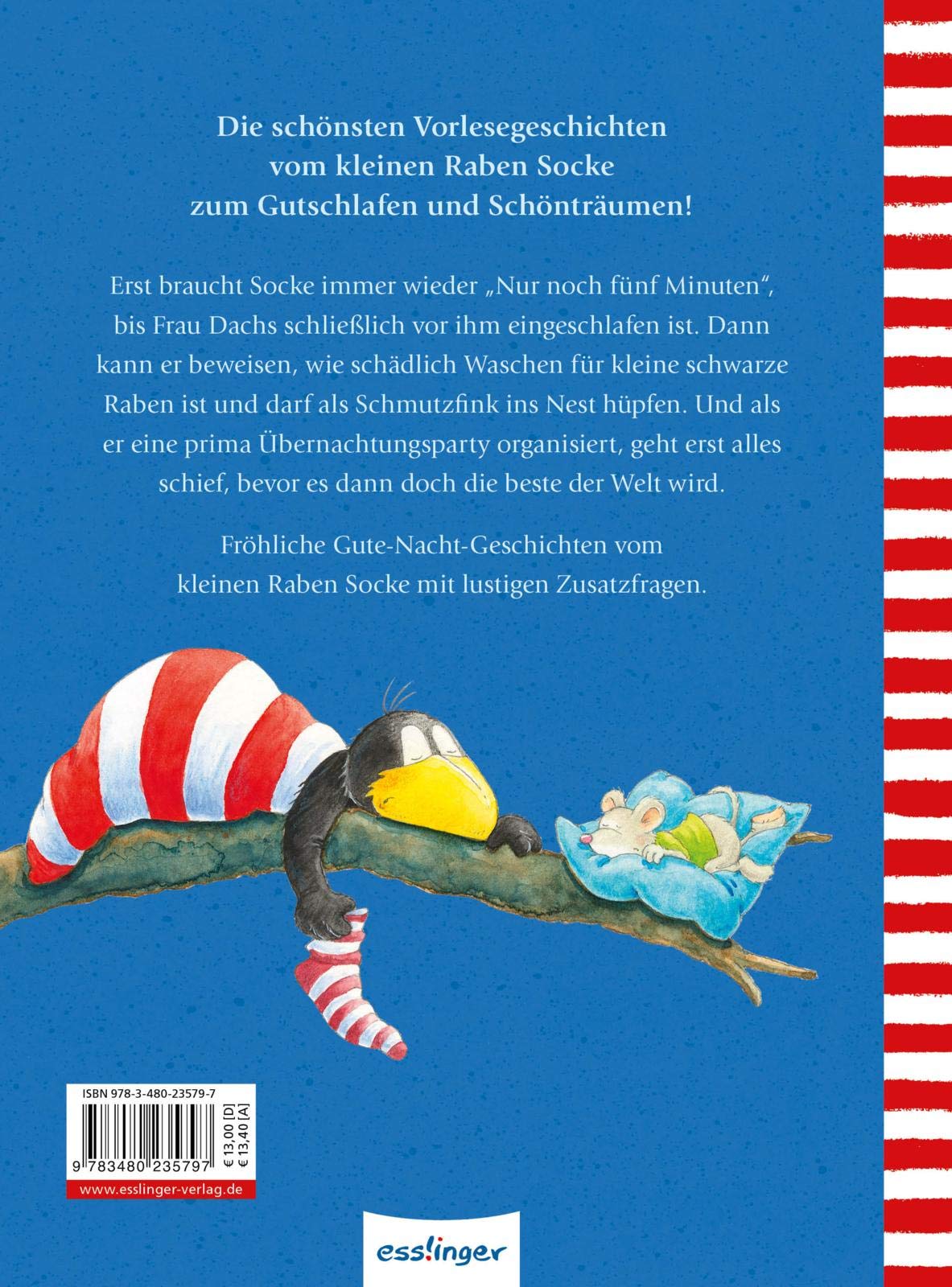 Alles Schlaft Gute Nacht Geschichten Vom Kleinen Raben Socke Der Kleine Rabe Socke Amazon De Moost Nele Rudolph Annet Bucher