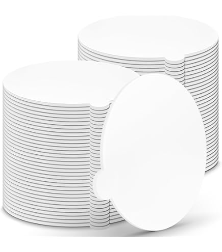 100pcs Mini Cake Boards, 3.1" Mini Round Cardboard, Mousse Cupcake Base For Cake Dessert Black Black