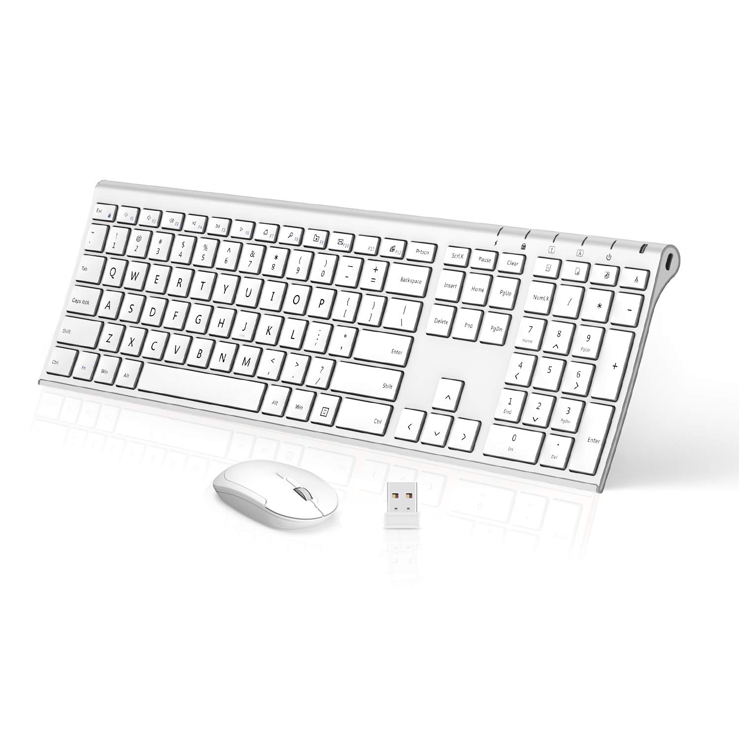  Wireless Keyboard And Mouse Jelly Comb 24ghz