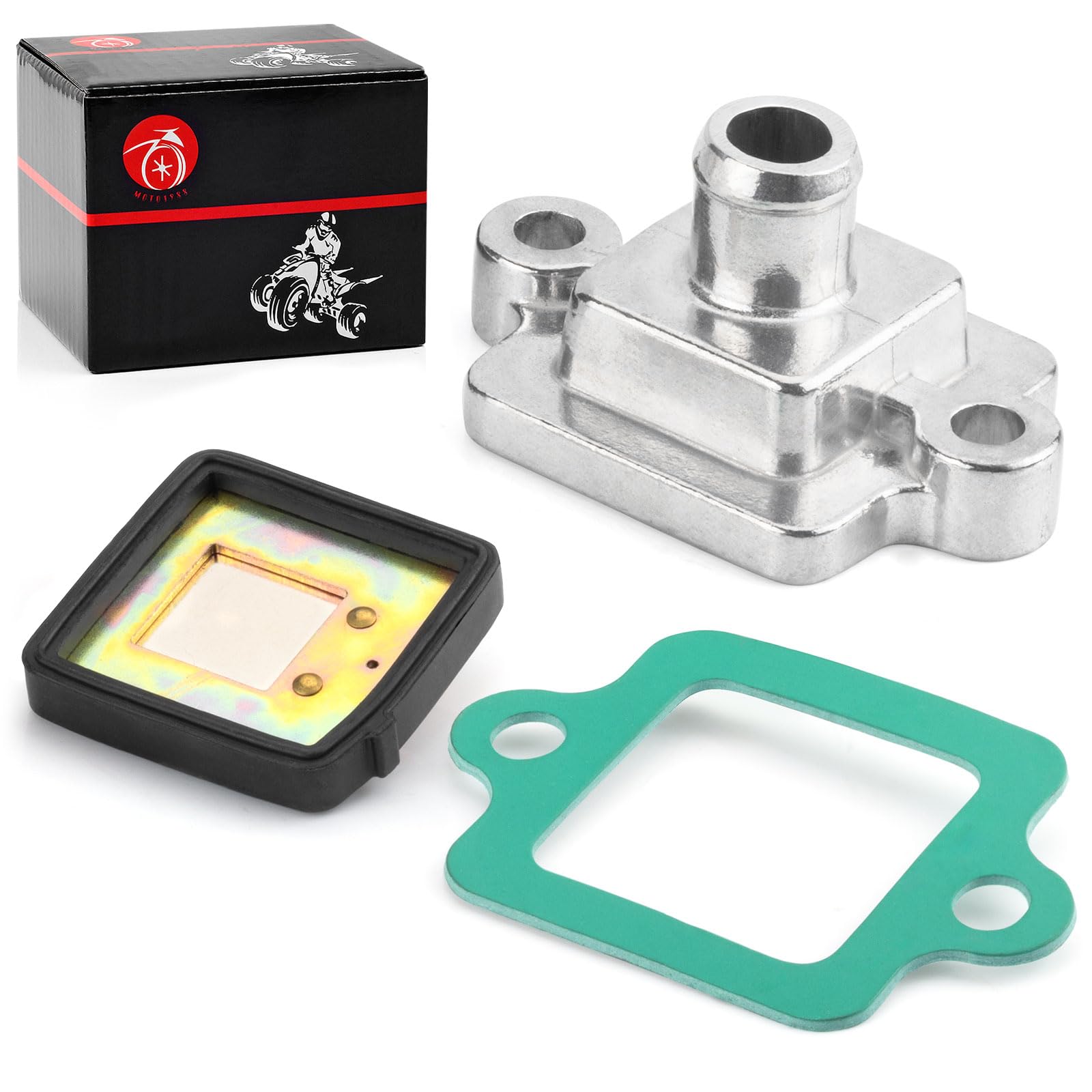 Photo 1 of Air Breather Mach Cover Reed Valve Gasket Kit For Polaris Frontier PRO XD Mid-Size RZR 570 800 Sportsman 600 700 800 Ranger 500 570 700 800 5137892 5432533 5438320