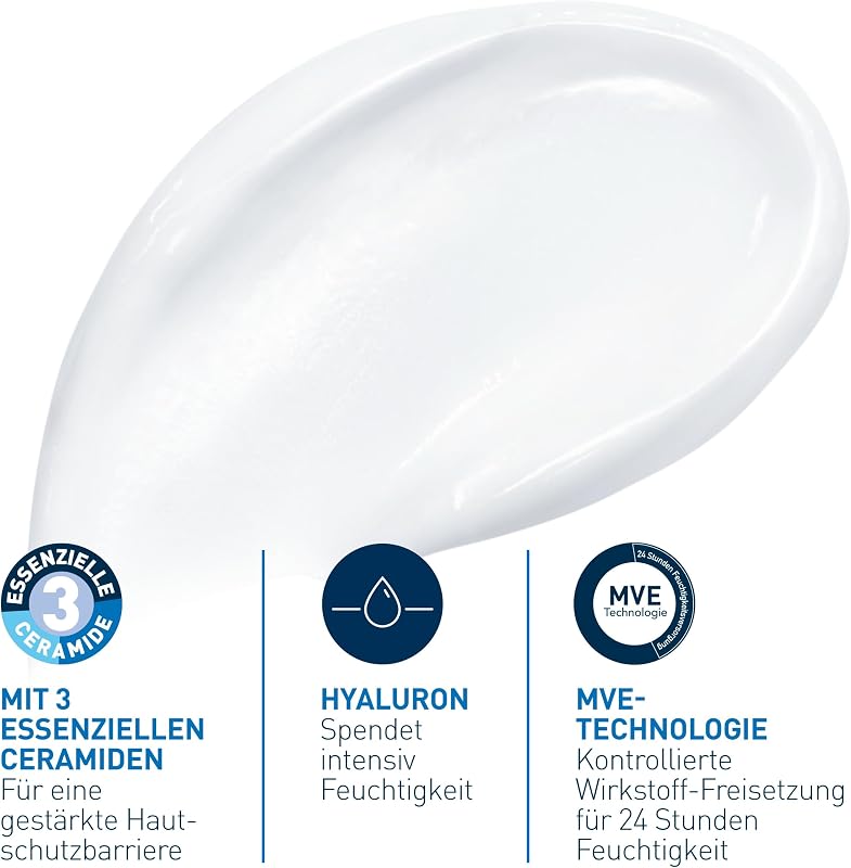 Feuchtigkeitscreme für trockene Haut, Körper & Gesicht