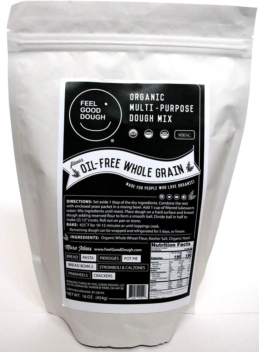 Feel Good Dough is simply THE BEST Pizza, Pretzel and Bread Dough you will ever taste!