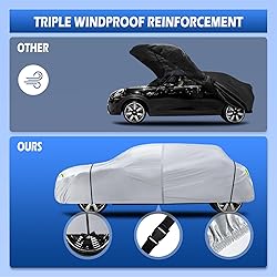 6 Layers Car Cover Waterproof All Weather for
