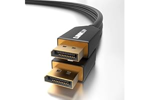 LINKUP - (3M/10ft) DisplayPort DP8K DP1.4 Cable (VESA Certified) 8K at 60Hz, 4K at 144Hz | 28AWG Heavy Duty