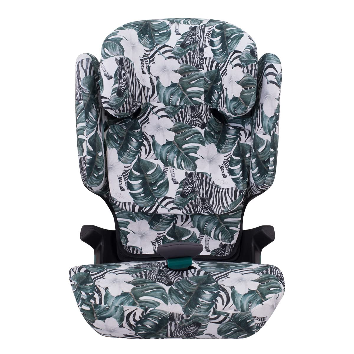 JYOKO Kids Cover Compatible with Britax Romer Kidfix Cotton (Romer Kidfix I-Size, Zebra)