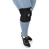 KARM Plus Size Knee Brace for Women & Men Plus Size - Adjustable Copper Knee Support Brace for Meniscus Tear, Arthritis Pain, Compression with Side Stabilizers - Obese People (4XL/5XL/6XL)