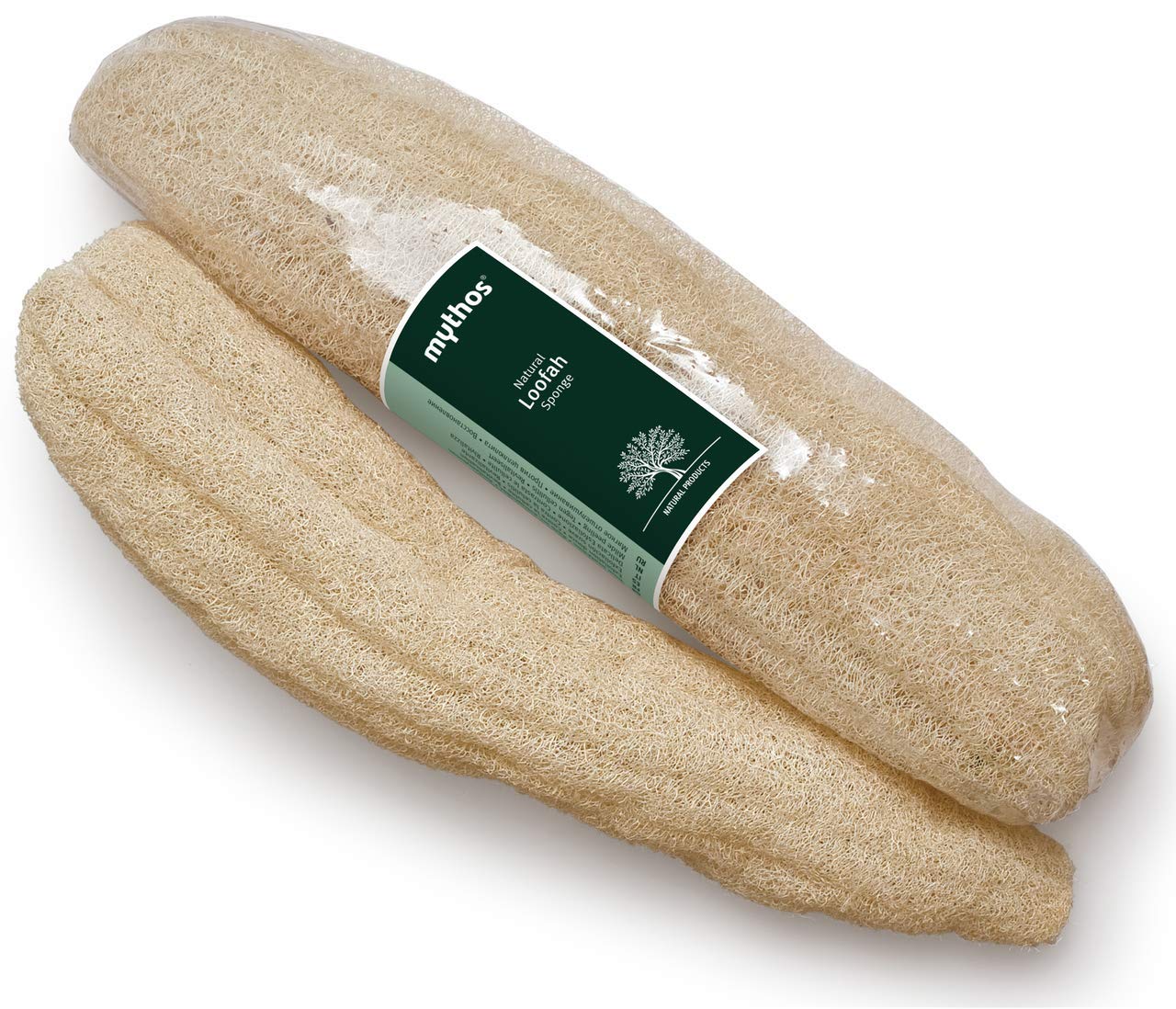 NATURAL LOOFAH SPONGE 45 50 CM. EXFOLIATING VEGETABLE