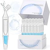 30 Pcs 3% Hyaluronic Acid Serum Tubes, Single-Use Ultra-Hydrating Essence Smoother Skin, Hydrating Serum Vials for Face (1.2 ml)*30