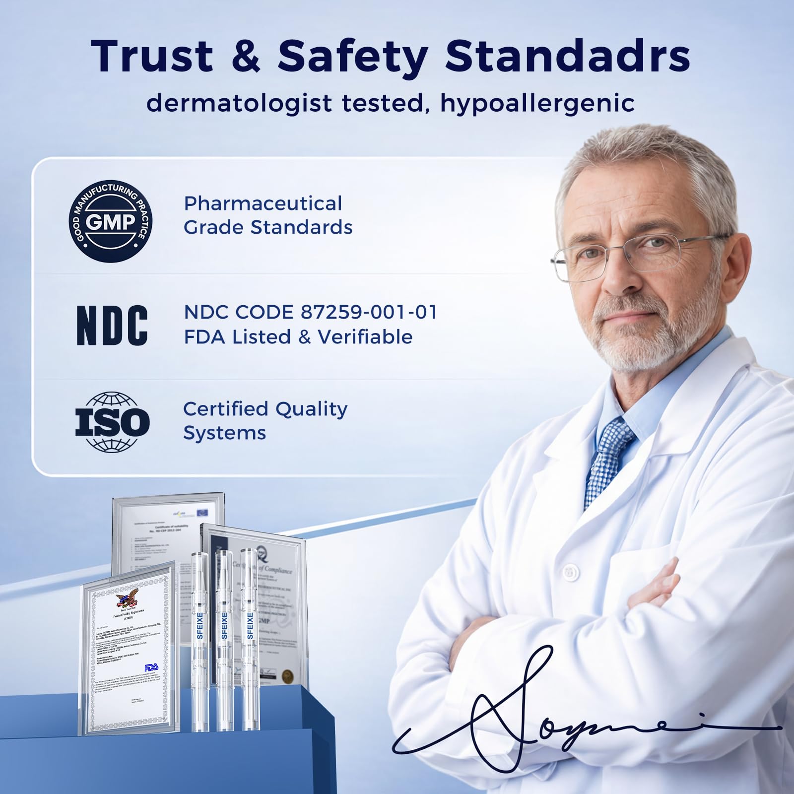 Athlete‘s Foot & Toenail Fungus Treatment Pen – Extra Strength Antifungal with 25% Undecylenic Acid, Maximum OTC, Precision Applicator for Itch Relief & Nail Care, Between Toes, 3 Pens + 5 Files