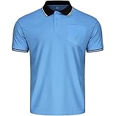 CUTIEHON Men's Baseball Umpire Shirt, Short Sleeve referee Jersey Shirts Sized for umpire chest protector
